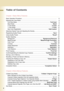 Page 44
     
Table of Contents
Chapter 1 Basic Menu Features
Basic Operation Procedure ................................................................................................. 6
Selecting the Color Mode .................................................................................................... 8
Full Color Mode ............................................................................................ “Full Color”9
Black Mode...