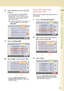 Page 7777
 Chapter 4    Fax/Email Settings
6Select “120-159”, and then select   
(4 times).
zFax Parameters can be directly selected 
using a keypad for quick operation. If a 
Parameter No. is known, enter the desired 
Parameter No. with a keypad, and then 
press the Start key.
Ex:In step 6, enter “142” with a keypad, and 
press the “Start” key to select “142 
Relay XMT”.
7Select “142 Relay XMT”.
8Select “Va l id”, and then select “OK”.
zAdvance to Relay XMT Report (Fax 
parameter 143) (see page 77), and set...