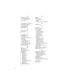 Page 10896    
H
Handsfree mode 55
Headset jack (accessory 
connector)
 12
Home key
 13
I
Icons appearing on display 14
Icons used in manual
 ix
In-call features
 25
Incoming lock
 61
Indicator light
 12
K
Key entry table 36
Key lock
 64
L
Languages 58
Last dialed calls
 45
Left softkey
 13
Listening to voice mail
 29, 72
Lock code
changing
 59
lost or misplaced
 59
new number
 60
Locking incoming calls
 61
Locking outgoing calls
 61
Lost lock code
 59
M
Making a call 23
Menu map
 17
Message alert type
 50...