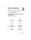 Page 81Phone Accessories 69


Phone Accessories
%
A variety of accessories are available for your Panasonic phone. Contact 
your local wireless service provider to purchase Genuine Panasonic 
accessories.
Note: Replacement antennas are available from Panasonic. 
In the U.S., call 1 (800) 833-9626. 
In Canada, contact your cellular dealer.
Using non-Panasonic accessories or accessories not recommended by your 
wireless service provider may result in poor performance of your phone, or even 
cause an electrical...