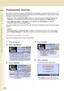 Page 188188
 Chapter 8    Reading Reports/Lists
Chapter 8
Reading Reports/Lists
Transaction Jour nal
The “Journal” is a record of the last 200 transactions (a transaction is recorded each time you send or 
receive a document). It is printed automatically after every 200 transactions, or you can print or view it 
manually by using the following procedure.
• Regardless of the “13 Auto Print JRNL” setting in Function Parameters (Fax/Email Settings>Fax 
Parameters), a transaction journal can be printed by selecting...