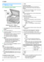 Page 365. Copier
36
5Copier Copy
5.1 Making a copy
5.1.1 Using the scanner glass
1
If the {Copy } light is OFF, turn it ON by pressing 
{ Copy }.
2Set the original (page 19).
3If necessary, change the copy settings according to 
the type of document.
L To change the number of copies, see page 36.
L To select the contrast, see page 36.
L To select the resolution, see page 36.
L To select the zoom rate, see page 36.
4{Start }
L If the copy input tray prompt (feature #471 on 
page 68) is activated, select the...