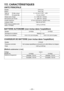 Page 22
-  - 
VIII.  CARACTÉRISTIQUES
UNITE PRINCIPALE
ModèleEYFLC1A
Moteur10,8 V DC
Taille du mandrinÀ tête unique9 – 9,5 mm (11/3" – 3/8")
À double tête 1 mm (15/3")
Vitesse sans charge0 – 3150 min-1 (Tr/min)
Percussions par minute0 – 1850 min-1 (P/min)
Couple maximum 7 N·m (75 kgf-cm, 38,98 in-lbs)
Longueur totale 158 mm (6-7/3")
Poids (avec la batterie auto-
nome : EYFB30)1,45 kg  (3,0 lbs)
BATTERIE AUTONOME (non inclue dans l’expédition)...