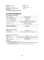 Page 30- 30 - 
Lame pour les pièces en bois•EY9PW17A Pour scier le bois en général
Guide de sciage (Accessoire en option)•EY3500B7727 Pour effectuer commodément des sciages en plan-ches et des sciages répétés de largeur uniforme
Batterie autonome•EY9251
Chargeur de batterie•EY0110
VII. FICHE TECHNIQUE
Scie circulaire à bois (EY3551)
Tension de moteur18 V de courant continu
Vitesse de rotation de lame2900 /min. (rpm)
Taille de lameDiamètre extérieur165 mm (6-1/2")
Dimension d’arbre20 mm (25/32")...