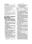 Page 7- 7 -  
 WARNING:Some dust created by power sanding, sawing, grinding,  drilling,  and  other  construction activities  contains  chemicals  known  to  the State  of  Califor nia  to  cause  cancer,  bir th defects or other reproductive harm.Some examples of these chemicals are: Lead from lead-based paints Crystalline silica from bricks and cement and other masonry products Arsenic  and  chromium  from  chemically-treated lumber.To  reduce  your  exposure  to  these  chemicals: work  in  a  well...