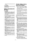 Page 5- 5 -  
This will ensure that the safety of power tool is maintained.
 WARNINGTo  reduce  the  risk  of  injury,  user  must  read instruction manual.
Safety Instructions for 
All Saws DANGER• Keep  hands  away  from  cutting  area  and the  blade.  Keep  your  second  hand  on auxiliary handle, or motor housing. If both hands  are  holding  the  saw,  they  cannot  be cut by the blade.• Do  not  reach  underneath  the  workpiece. The  guard  cannot  protect  you  from  the blade below the workpiece.•...