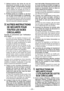 Page 25
-  -  

7) Utilisez  toujours  des  lames  de  scie  de dimensions  correctes  et  avec  les  trous d'arbre  profilés  correspondants  (losange contre  rond).  Les  lames  ne  correspondant pas  au  système  de  montage  de  la  scie  cir-culaire tourneront excentriquement et provo-queront une perte de contrôle.
8) N'utilisez  jamais  de  rondelles  ou  de  boul-ons  de  lame  endommagés  ou  inadéquats. Les  rondelles  et  les  boulons  de  lame  ont  été conçus spécialement pour...