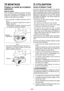 Page 29
- 9 -  

VIII. MONTAGE
Fixation ou retrait de la ba tterie 
autonome
MISE EN GARDE:Avant  d’insérer  la  batterie  autonome,  assurez-vous  que  l’interrupteur  d’alimentation  de  l’outil fonctionne  correctement  et  remettez-le  sur  la position d’arrêt après l’avoir relâché.
1.  Pour  raccorder  la  batterie  autonome  (
Voir  la fig. )  Alignez  les  marques  d’alignement  et  fixez  la batterie autonome.• Faites  glisser  la  batterie  autonome  jusqu’à ce qu’elle se verrouille en...