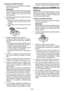 Page 38
- 38 - 

Chargeur de batterie (EY0L80)
1. Branchez le cordon d’alimentation du chargeur dans une prise secteur.
REMARQUE:Des étincelles peuvent être produites lorsque la fiche  est  introduite  dans  la  prise  d’alimentation secteur;  toutefois,  ceci  ne  pose  aucun  prob-lème de sécurité.
. 
Introduisez soigneusement la batterie autonome dans le chargeur.
1   Alignez  les  marques  d’alignement  et  placez 
la  batterie  dans  le  poste  d’accueil  sur  le chargeur.
 Faites  glisser  vers...