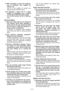 Page 5
-  -  

5) When  operating  a  power  tool  outdoors, use  an  extension  cord  suitable  for outdoor use. Use  of  a  cord  suitable  for  outdoor  use reduces the risk of electric shock.
6)  If  operating  a  power  tool  in  a  damp 
location  is  unavoidable,  use  a  residual current device (RCD) protected supply.Use  of  RCD  reduces  the  risk  of  electrical shock.
Personal Safety
1) Stay alert, watch what you are doing and use  common  sense  when  operating  a power tool. Do not use a...