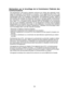Page 34-34- 
Déclaration sur le brouillage de la Commission Fédérale des
Communications
Cet équipement a été testé et déclaré conforme aux limites des appareils numé-
riques de classe B, conformément a la section 15 du règlement de la FCC. Ces 
limites ont été déﬁ nies pour fournir une protection raisonnable contre les brouillages 
préjudiciables dans une installation résidentielle. Cet équipem\
ent produit, utilise et 
peut émettre des énergies de fréquence radio et s’il n’es\
t pas installé conformément 
aux...