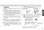 Page 53Français
53
1Débrancher le câble de la borne négative de
la batterie.
2Raccorder tous les câbles du Technologie kit
mains libres à caractéristique Bluetooth
®.
3Fixer solidement lappareil principal q, le bloc
commutateur 
wet le microphone avec la pla-
tine de fixation 
e.
qFixer solidement lappareil principal qet le bloc commutateur
wavec de la bande adhésive recto-verso t y.
wFixer le microphone avec la platine de fixatione.
eRetenir fermement tous les câbles de connexion avec
collier de fixation de...