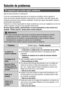 Page 4 Si sospecha que existe algún problema
 Siga los pasos descritos a continuación.
 Si con las recomendaciones descritas no se soluciona el problema, lleve el aparato al 
centro de servicios oﬁ ciales Panasonic más próximo a su domicilio. Solo debe reparar este 
producto personal de servicio técnico cualiﬁ cado. Si tiene que reparar este aparato, diríjase a 
profesionales especializados. 
 Panasonic no se hará responsable de ningún accidente que ocurra por negligencia a la hora de 
revisar el aparato o...