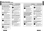 Page 34
CY-VHD9500U
E
N
G
L
I
S
H
CY-VHD9500U
5
E
N
G
L
I
S
H
Warnings
Run the cords so that they do not 
interfere with driving or with entering 
or exiting the car.
Run the cords so that they do not 
wrap around the steering wheel, 
gearshift, brake pedal, etc. or around 
your legs, and secure all the cords 
together. Not doing so could cause 
accidents or injury.
Follow the instructions to install and 
wire the product.
Not following the instructions to 
properly install and wire the product 
could cause...