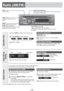 Page 15- 15 -
[BAND]
selects a band in the radio source.
[APM] (Auto Preset Memory)
executes APM in the radio source. (Hold it 
down for more than 2 seconds.) [SRC] (Source)
selects a source.
Preset buttons [1] to [6]
selects a preset station in the radio source,
and presets the current station. (Hold it down for more than 
2 seconds.)[TUNE] [TUNE]
down/up the frequency. (Hold it down for more than 0.5 seconds 
and release it for seek tuning.)
[DISP](Display)
switches the information on the 
display....