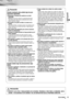 Page 32
95CQ-VX100U
Espanõl
Precaución
Cuando manipule esta unidad siga las pre-
cauciones siguientes.
❑Mantenga el volumen de sonido en un nivel
apropiado.
Mantenga el nivel de volumen lo suficientemente bajo
como para estar alerta de las condiciones de la ruta y
tráfico mientras conduce.
❑No inserte ni se pille un dedo o la mano en la
unidad.
Para evitar heridas, no ponga la mano ni los dedos en las
partes móviles ni en la ranura del disco. Vigile especial-
mente a los niños.
❑Esta unidad está diseñada para...