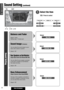 Page 24DISPSPACE123456
REMOTE
REVERSE
SOURCEOPEN
OPEN
S·A
D·M
REPEAT
REPEATDSP SPACE DISPLAY CLOCK
SELS·A
TUNE
TRACK
SCAN RANDOM
CQ-VX2200
INTEGRATED CD/CASSETTE RECEIVER WITH DSP
MTL B NR TPS SKIP
MUTE
VOL
AUTO·P
S·ANALYZERPWR
Human
Equalizer
FM■  DISC
AM45DISC AM45DISCDISCREPRSCAN
TPS
LOC
EQ
MTL
28CQ-VX2200U
19
E
N
G
L
I
S
H
Sound Setting
Select 
SUPER  BASS
Rear Speakers as Sub-Woofers
(Super Base Control Sub-Woofer/SBC-SW)
You can utilize the rear speaker connected
to the built-in amplifier as Sub-Woofers...