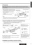 Page 3135CQ-VX2200U
1
E
N
G
L
I
S
H
26
❏Precautions
Be sure to remove the bracket for transportation
before use (installation).
CUse screws (5 mm φx 8 mm) with washers for
installation.
Be careful not to lose any of these parts.
Transportation Bracket x 2
CQ-VX2200U
Screw with washer
(5 mmφ × 8 mm) x 4
¡We strongly recommend that you wear gloves for installation work to protect yourself from injuries.
¡When bending the mounting tab of the mounting collar with a screwdriver, be careful not to injure your
hands...