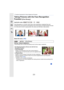 Page 213213
7. Functions Customized for Various Subjects and Purposes
Taking Pictures with the Face Recognition 
Function 
([Face Recog.])
Applicable modes: 
Face Recognition is a function which finds a face resembling a registered face and 
priorities focus and exposure  automatically. Even if the person  is located towards the back 
or on the end of a line in a group photo, the camera can still  take a clear picture.
Select the menu. (P63)
Settings: [ON]/[OFF]/[MEMORY]
•[Face Recog.] will turn [ON]...