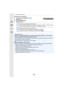 Page 303303
11. Using the Wi-Fi function
∫Operate the smartphone
1Connect to a smartphone.  (P295)2Select  [ ].
3Select [Geotagging].4Select an icon.
•
Cautions for Use:
Be sure to pay special attention to the privacy, the likeness r ights, etc. of the subject 
when you use this function. Use at your own risk.
•On the smartphone, you can set the acquisition interval of location information and check the 
transfer status of location information.
Refer to [Help] in the “ Image App ” menu for details.
Not available...