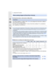 Page 321321
11. Using the Wi-Fi function
∫Using [Cloud Sync. Service]  (As of May 2015)
•
If you set the picture destination to [Cloud Sync. Service], se nt pictures are temporarily saved 
in the cloud folder, and they can be synchronized with the device in use, such as the PC or 
smartphone.
•A Cloud Folder stores transferred images for 30 days (up to 100 0 pictures). Transferred images 
are deleted automatically 30 days after the transfer. Furthermo re, when the number of stored 
images exceeds 1000, some...