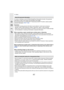 Page 407407
13. Others
If a name or birthday is set for [Profile Setup]/Face Recognition function, this personal 
information is kept in the camera and recorded in the image.
We recommend that you enable [Wi-Fi Password] and [Wi-Fi Function Lock] to protect 
personal information.  (P337 , 338)
Disclaimer
•
Information including personal information may be altered or va nish due to erroneous 
operation, effect of static electricity, accident, malfunction, repair, or other handlings.
Please note in advance that...