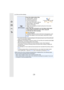 Page 119119
5. 4K Photo and Drive Settings
• The camera will perform burst recording of a 4K  photo and save it as  a 4K burst file with a [Rec Format] setting of [MP4].
• Regardless of the [System Frequency]  setting, 4K  burst files a re recorded at [4K/100M/
30p]  and they can be played back on the camera.
• When [Auto Review] is enabled, the picture selection screen wi ll be displayed 
automatically. To continue recording, press the shutter button  halfway to display the 
recording screen.
• For information...