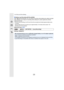 Page 1205. 4K Photo and Drive Settings
120
∫Setting Loop Recording ([4K Burst(S/S)])
With [ ] ([4K Burst(S/S)]), you can perform recording while dele ting the oldest recorded 
data, allowing you to keep on recording while waiting for a pho to opportunity without 
replacing the card.
• Once you start recording, the 4K burst file will be recorded a nd divided approximately every 
2minutes.
Approximately the last 10 minutes  (up to approximately 12 minutes) will be saved. The 
preceding part will be deleted.
Select...