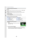 Page 1888. Playing Back and Editing Images
188
Press 3.
• The same operation can be performed by touching the group pict ure icon ([ ], [ ], 
[]).
• When playing back group pictures one at a time, options are di splayed.
After selecting [Burst Play] (or [Sequential Play]), select eit her of the following playback 
methods:
[From the first picture]:
Pictures are played back continuously from the first picture of  the group.
[From the current picture]:
Pictures are played back continuously from the picture being...