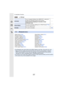 Page 237237
9. Using Menu Functions
[Activate]Use an Upgrade Software Key (DMW-SFU1: optional) to 
enable the extended functions of the camera.
[Export Serial Code]/[Import Activation Code]/
[Activation List] s
[Demo Mode]
You can try focusing, peaking, etc. in [Post Focus] 
(P129), 
with the image picture. s
[Format]
The card is formatted. P28
:[Playback] menu
• [Slide Show] (P239)
• [Playback Mode]  (P240)
• [Location Logging]  (P241)
• [RAW Processing]  (P242)
• [4K PHOTO Bulk Saving]  (P244)
• [Light...