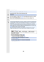 Page 285285
10. Using the Wi-Fi function
∫Using [Cloud Sync. Service]  (As of September 2016)
1Select the menu.  (P51)
2Select [Via Network], and connect.  (P290)
3Check the send settings, and select [Set].• To change the send setting, press [DISP.].  (P275)
When sending images to [Cloud Sync. Service]
Preparations
You need to register to “LUMIX CLUB” (P286) and configure the Cloud Sync. setting to 
send a picture to a Cloud Folder.
For a PC, use “ PHOTOfunSTUDIO ”  (P304) to set up Cloud Sync settings. For a...