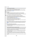Page 34012. Others
340
If a name or birthday is set for [Profile Setup]/Face Recognition function, this personal 
information is kept in the camera and recorded in the image.
We recommend that you enable [Wi-Fi Password] and [Wi-Fi Function Lock] to protect 
personal information.  (P296, 297)
Disclaimer
• Information including personal information may be altered or v anish due to erroneous 
operation, effect of static electricity, accident, malfunction, repair, or other handlings.
Please note in advance that...