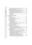 Page 66
• Selecting the desired focus area and saving a picture .................................129
• Merging multiple pictures to widen the focus range (Focus Sta cking)..........130
Taking Pictures with the Self-timer ............................ ............................................132
Taking Pictures with Time Lapse Shot/Stop Motion Animation ..... ........................133
• Taking Pictures Automatically at Set Intervals ([Time Lapse S hot]) .............134
• Creating Stop Motion Pictures...