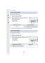 Page 683. Recording Modes
68
When you set the aperture value, the camera automatically optimizes the shutter speed 
for the brightness of the subject.
1Set the mode dial to  [ ].
2Set the aperture value by rotating the rear 
dial or the front dial.
A Aperture value
B Exposure meter
¢ Depending on the zoom position, some of the values cannot be se lected.
When you set the shutter speed, the camera automatically optimizes the aperture value 
for the brightness of the subject.
1Set the mode dial to  [ ].
2Set the...