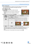 Page 139139
Adjusting the focus and brightness (exposure)
Taking pictures with Auto Focus
 ■When selecting [  ]
Y
ou can enlarge the screen to perform more precise settings of the focus \
position.
 • Y

ou cannot set the focus position at the edges of the screen.
Press [  ] button (  )Select [  ] and press Use     to set the focus position and press 
[MENU/SET]
 • The enlarged assist screen will appear for setting the focus 
position.
 • The assist screen can also be displayed by touching the subject.
Move [+]...