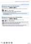 Page 157157
Adjusting the focus and brightness (exposure)
Setting the ISO Sensitivity
Setting the upper limit of ISO Sensitivity
Recording mode: 
You can set the upper limit of ISO sensitivity when ISO sensitivity is se\
t to [AUTO] or 
[  ].
 →  [Rec] → [ISO Limit Set]
Settings: [200] / [400] / [800] / [1600] / [3200] / [6400] / [OFF]
 ●This function is not available in the following cases: • [Clear Nightscape], [Cool Night Sky], [W arm Glowing Nightscape], [Handheld Night Shot] 
(Scene Guide Mode)
 • During...