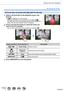 Page 173173
Shutter and Drive Settings
Recording 4K Photos
4K burst files recorded with [  ] ([4K Pre-Burst])
1Select a 4K burst file on the playback screen, and 
press 
 • [  ] is displayed on a 4K burst file. • The same operation can be performed by touching [  ]. • The slide view screen for selecting pictures will be displayed. It takes a few seconds until the screen is displayed.
2Touch and drag the frames to select the frame you 
want to save as a picture
 • You can also perform the same operation by...