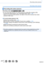 Page 217217
Recording motion pictures
Recording motion pictures
Recording 4K motion pictures
Recording mode: 
You can record high-resolution 4K motion pictures by setting [Rec Quality] to [4K]. • To record 4K motion pictures, use a UHS Speed Class 3 card.  (→29)
 • When you record 4K motion pictures, the angle of view will be narrower t\
han motion 
pictures of other sizes.
 ■To record motion pictures in 4K
Select the recording mode  (→40)Set the [Rec Format] in the [Motion Picture] menu to [MP4] (→218)Set [Rec...