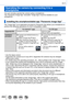 Page 260260
Wi-Fi
Operating the camera by connecting it to a 
smartphone
You can remotely operate the camera using a smartphone.
The “Panasonic Image App” (hereafter “Image App”) must be installed on your 
smartphone.
Installing the smartphone/tablet app “Panasonic Image App”
The “Image App” is an application provided by Panasonic that allows your smartph\
one to 
perform the following operations of a Wi-Fi-compatible LUMIX.
For Android™ appsFor iOS apps
Supported OS Android 4.0 or later iOS 6.0 or later
(iPhone...
