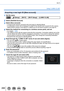 Page 288288
Wi-Fi
Using “LUMIX CLUB”
Acquiring a new login ID ([New account])
1Set the menu
 →  [Setup] → [Wi-Fi] → [Wi-Fi Setup] → [LUMIX CLUB]
2Select [Set/Add Account]
3Select [New account] • Connect to the network. Proceed to the next page by selecting [Next]. • A
 confirmation screen will be displayed if a login ID has already been ac\
quired for the camera. 
Select [Ye s ] to acquire a new login ID, or [No] if you do not need to acquire a new\
 login ID.
4Select the method for connecting to a wireless...