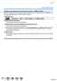 Page 291291
Wi-Fi
Using “LUMIX CLUB”
Delete your login ID and account from the “LUMIX CLUB”
Delete the login ID from the camera when transferring it to another party or disposing of it. 
You can also delete your “LUMIX CLUB” account.
1Set the menu
 →  [Setup] → [Wi-Fi] → [Wi-Fi Setup] → [LUMIX CLUB]
2Select [Delete account] • The message is displayed. Select [Next].
3Select [Ye s] in the login ID delete confirmation screen • The message is displayed. Select [Next].
4Select [Ye s] on the confirmation screen for...