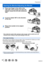 Page 3333
Preparations
Opening the Monitor/Adjusting the Monitor
1Place your finger in the cleft on the 
right side of the monitor and open the 
monitor toward the left side (maximum 
180°)
2It can be rotated 180° to the direction 
of the lens
3Return the monitor to its original 
position
 •Only rotate the monitor after opening it wide enough, and be careful not\
 to use 
excessive force. Doing so may cause damage to this unit.
Free angle shooting
The monitor can be rotated to suit your needs. This is...