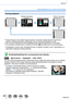 Page 4949
Basics
Buttons/Dials/Levers Used for Recording
During playback
With informationDetailed information 
display*1Histogram display*1Without information ([Highlight])*1, *2, *3
100-0001AM10:00   DEC. 1.2015100-0001
1/98
R
G B
Y
Without information*3
*1   During Playback Zoom, Motion Picture Playback,  Automatic Scrolling Playback of panorama 
pictures, continuous playback or Slide Show: You can only turn the display on or off. 
*2   This screen is displayed only when [Highlight] (below) in the [Custom]...