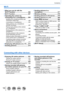 Page 1010
Contents
Wi-Fi
 ■What you can do with the  
Wi-Fi® function ................................ 256
 ■Wi-Fi Function ....... ..........................257
 ■Operating the camera by  
connecting it to a smartphone .......260Installing the smartphone/tablet app 
“Panasonic  Image App” ....
.......................260
Connecting to a smartphone.................... 261
Taking pictures via a smartphone  
(remote recording)
 ....

...............................267
Playing back pictures in the camera  
on a...