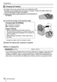 Page 16Preparations
SQT0946 (ENG)16
   Charging the battery
 
The battery that can be used with this unit is DMW-BLC12PP.
  