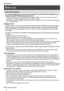 Page 10Preparations
SQT0946 (ENG)10
  Preparations
 
Before use
 
Care of the camera
 
T