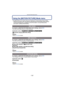 Page 145- 145 -
Advanced (Recording pictures)
Using the [MOTION PICTURE] Mode menu
•The [REC] Mode menus below will also be displayed in Creative Motion Picture Mode.–[SENSITIVITY]/[ISO LIMIT SET]/[WHITE BALANCE]/[AF MODE]/[METERING MODE]/
[I.EXPOSURE]/[DIGITAL ZOOM]/[COLOR EFFECT]/[PICT. ADJ.]/[STABILIZER]/
[AF ASSIST LAMP]/[CONVERSION]
For details on [MOTION PICTURE] Mode menu settings, refer to P27.
This sets up the data format of motion pictures.
Applicable modes:
 
[ [AVCHD Lite]]/[ [MOTION JPEG]]
Note
•...
