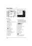 Page 104Others
104VQT0Q09
Screen Display
∫In recording
1 Recording mode
2 Flash mode (P40)
3 Burst (P48)
: Audio recording (DMC-FZ5 only) 
(P61, 75)
4 Continuous AF (P77)
5 White balance (P71)
6 ISO sensitivity (P73)
7 Focus (P31)
8 Picture size (P74)
9 Quality (P74)
: Jitter alert (P33)
10 Battery indication (P14)
11 Color effect (P80)
12 Picture/Time remain
In Motion image mode: e.g. 11S
13 Card access indication (P17)
14 Recording state
15 Histogram (P29)
16 AF trigger (P77)17 Current date and time (P22)
...