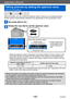 Page 108Application (Record)
Taking pictures by setting the aperture value  
[Aperture-Priority] ModeVQT5B76
- 108 -
When recording, you can control the aperture value to meet your recording purposes.
Shutter speed is automatically adjusted to be appropriate for the set aperture value.
Set mode dial to []
Rotate the rear dial to set the aperture value
About the exposure meter
Shutter speed  
(Automatic adjustment)
Set aperture value
 • Proper exposure is  not possible in the 
range indicated in 
red.
 • When the...