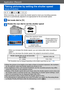 Page 109Application (Record)
Taking pictures by setting the shutter speed  
[Shutter-Priority] ModeVQT5B76
- 109 -
When recording, you can control the shutter speed to meet your recording purposes.
Aperture is automatically adjusted to be appropriate for the set shutter speed.
Set mode dial to []
Rotate the rear dial to set the shutter speed
About the exposure meter
Set shutter speed
Aperture value  
(Automatic adjustment)
 • Proper exposure is  not possible in the 
range indicated in 
red.
 • When you increase...